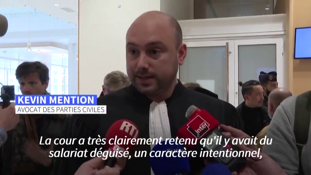 Kevin Mention répondant à l’AFP après la condamnation pénale de Deliveroo.