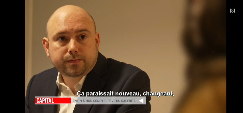 Entretien au cabinet dans Capital sur Brigad et le statut des travailleurs.