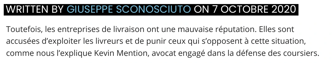 Extrait de Euradio : Coursiers à vélo : une réponse locale à un problème européen.