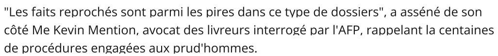 Extrait de Free : Livraisons de repas: deux ex-dirigeants de Frichti seront jugés à Paris pour travail dissimulé et emploi illégal d'étrangers.