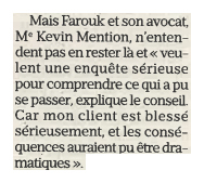 Extrait de Aujourd'hui en France : Brûlé par l'explosion d'une batterie de cigarette électronique.