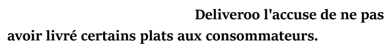 Extrait de Le Point : Deliveroo radie un des leaders de la grève de sa plateforme.