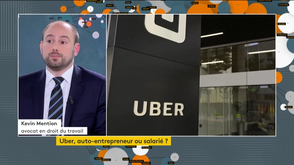 Présentation franceinfo consacrée aux conséquences de l’arrêt Uber sur le statut des chauffeurs.